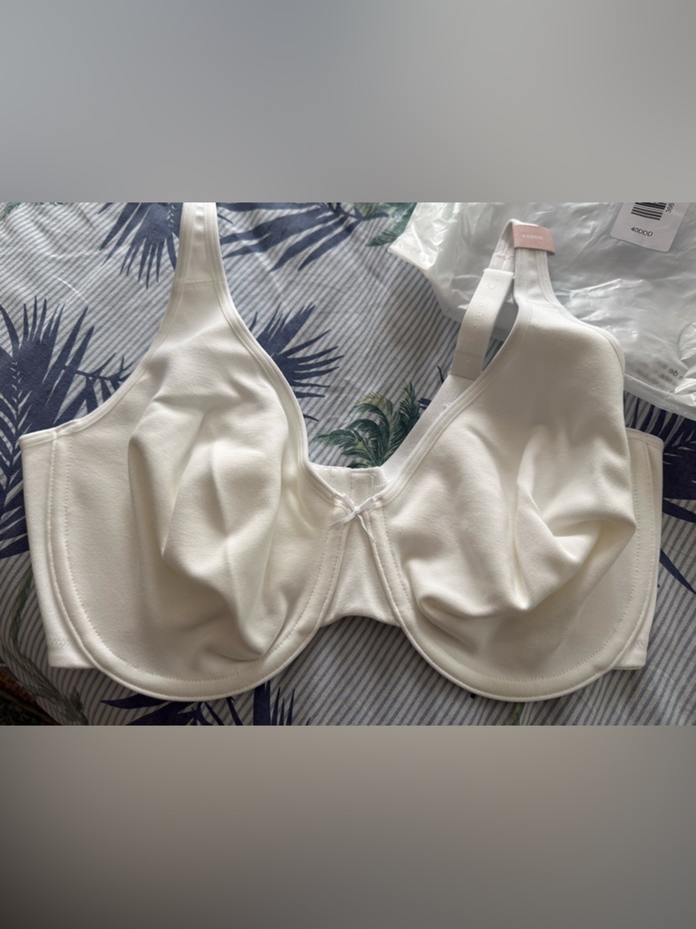 40 DDD Lane Bryant Cacique Underwire Full Coverage Bra - White